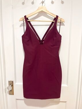 Cinq a Sept Ara Mini Dress Raspberry 10